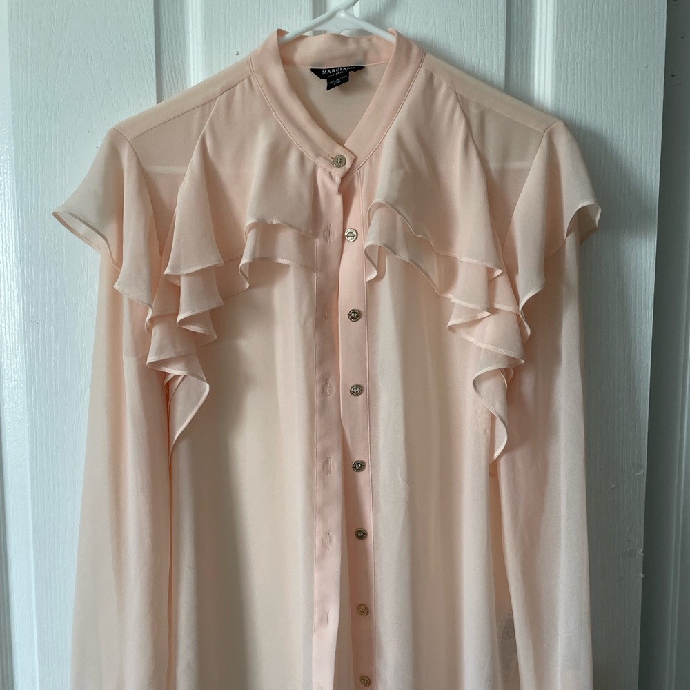 Marciano Blouses in Sheer Pink
